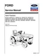 Ford 09GN21512/3/4/5,09GN2198,09GN2199,9607430,9607481 Tractor Service Manual