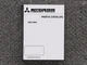 Mitsubishi FBC15KS Forklift Lift Truck Parts Catalog Manual
