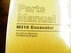 CAT Caterpillar M318 EXCAVATOR PARTS MANUAL 8AL1020-UP  volume 1& 2