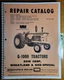 Minneapolis-Moline G1000 Row Crop Wheatland Rice Tractor Repair Parts Manual '68