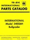 International340G6H Bullgrader Tractor Parts Manual IH