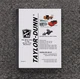 Taylor Dunn B0-254-36 B2-54 Cart Owner Operator Parts Catalog Manual Book