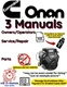 ONAN B48G ENGINE MANUAL SERVICE REPAIR SHOP PARTS OWNER PDF ON USB