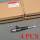 4Pcs Fuel Injectors 5344766 For Cummins ISF3.8 QSF3.8 ISB4.5 Diesel 295050-2200