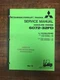 MITSUBISHI Forklift Trucks Service Manual Gasoline Engine 6G72-32FD FG35, FG40