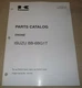 KAWASAKI ISUZU BB-6BG1T ENGINE FOR 60ZV WHEEL LOADER PARTS CATALOG BOOK MANUAL
