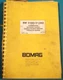 BOMAG BW 213D 213AD ROLLER COMPACTOR PARTS CATALOG BOOK MANUAL