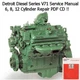 Detroit Diesel Series V-71 Service Shop Manual Diesel Engine Computer CD