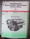 KHD Deutz B/FL 413/F/W Tractor Engine Service Workshop Manual Dated 1982 2911909