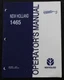 NEW HOLLAND Discbine 1465 Disc Mower Conditioner Operators Manual GENUINE