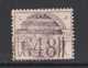 Great Britain Sc 101 used. 1884 2&frac12;p lilac QV, 3 Bar Vertical Oval G48 grid cance