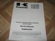 Kawasaki Engine FC150V-GS00 ES06 ES15 ES11 OHV Service Manual Supplement
