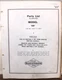 BRIGGS & STRATTON ENGINE MODEL 6H PARTS LIST FROM MANUAL TYPE 309510 - 309611