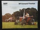 1979 MASSEY-FERGUSON "MF 205 210 220 COMPACT TRACTOR" CATALOG BROCHURE EXCELLENT