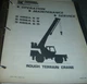 Koehring S688A S688B Rough Terrain Crane Operator Service Maintenance Manual xz