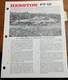 1970 HESSTON PT-12 Windrower Dealer Shop Salesmen Brochure Specs and Prices