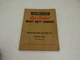 Wisconsin Engines AENL Instruction Book and Parts List Manual MM-283-B
