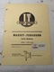 IT TRACTOR SHOP SERVICE REPAIR MANUAL MASSEY FERGUSON MF25-MF130 MF-25