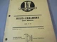 I&T  AC-24 Allis Chalmers Vintage Tractor Repair Shop Service Manual Model 170