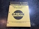 Galion Model T-600 Series B Motor Grader Operator's Manual Maintenance T600B