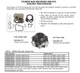 Genuine Kawasaki OEM CYLINDER HEAD #2 KIT FX751V-FX801V FX850V Part#  99999-0625