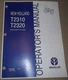 NEW HOLLAND T2310 T2320 HYDROSTATIC TRACTOR OPERATION & MAINTENANCE MANUAL BOOK