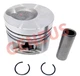 Piston with pin for Deutz 1008 F2M1008 F4M1008  1.00