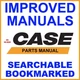 Case 550H Crawler Tractor Dozer Illustrated Parts Catalog Manual - IMPROVED CD