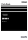 Komatsu CD110R-1 Crawler Carrier Parts Catalog Manual SN 1061-UP