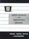 Oliver 1600 1650 1678 Loader Operators and Parts Manual