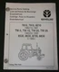 NEW HOLLAND 7810 7910 8210 8530 8630 8730 8830 TW-35 TRACTOR PARTS MANUAL BOOK
