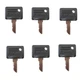 (6) Ignition Key For Crown Forklift Walkie Wave PE3000 - 107151-001, 089216-001