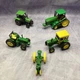 Lot of 5 John Deere 1:64 ERTL Farm Toy Tractors 9420T, 4020, 6400, 6260, Model G