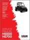 Hisun HS500 HS700 Service, Owners & Parts CD Coleman Bennche MSU Qlink Cub Cadet
