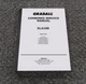 Gradall Model XL4100 Hydraulic Excavator Shop Service Repair Manual Book