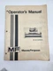 Vtg Massey Ferguson MF 300 Combine OPERATORS MANUAL form 690 553 M9