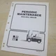 HYSTER FORKLIFT H40J H45J H50J H60JS Owner Maintenance Lubrication Manual Guide