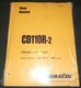 KOMATSU BOSS CD110R-2 CRAWLER CARRIER SERVICE SHOP REPAIR MANUAL BOOK NEW
