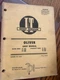 VINTAGE OLIVER TRACTOR SHOP MANUAL 1550 1600 1650 COCKSHUTT & OLIVER SERIES