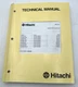 HITACHI EM1G631 ZAXIS 110 110M 120 130H ETC EXCAVATOR OPERATORS MANUAL EM1G6-3-1