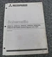 Mitsubishi EV100ZX Control System w/o SCR on 2FBC30 Service Schematics Manual