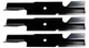 USA Mower Blades U11185BP (3) Extra High-Lift for Simplicity&reg; 5021227ASM Scag&reg; 4