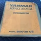 YANMAR EXCAVATOR B50 2B US SERVICE MANUAL