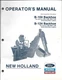 Ford New Holland B-104 B-124 Backhoe Operator's Owner's Manual