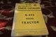 International Harvester B-275 Tractor Parts Book Manual LHPA