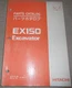 HITACHI EX150 EXCAVATOR PARTS BOOK MANUAL S/N 01001-UP