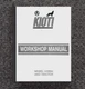 2554 Tractor Workshop Overhaul Repair Manual Kioti LK2554 4WD - Read Descript
