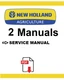 HW305 New Holland Windrower Combine Repair Service WorkShop Manual PDF USB