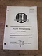 I&T Service ALLIS-CHALMERS AC-21 Shop Manual D-21 Series II Two-Ten Two-Twenty