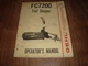 Gehl FC7200 Flail Chopper Operator's Manual 902777